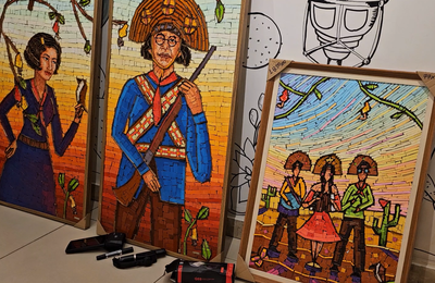 Polícia Civil recupera obras de arte roubadas de artista plástica