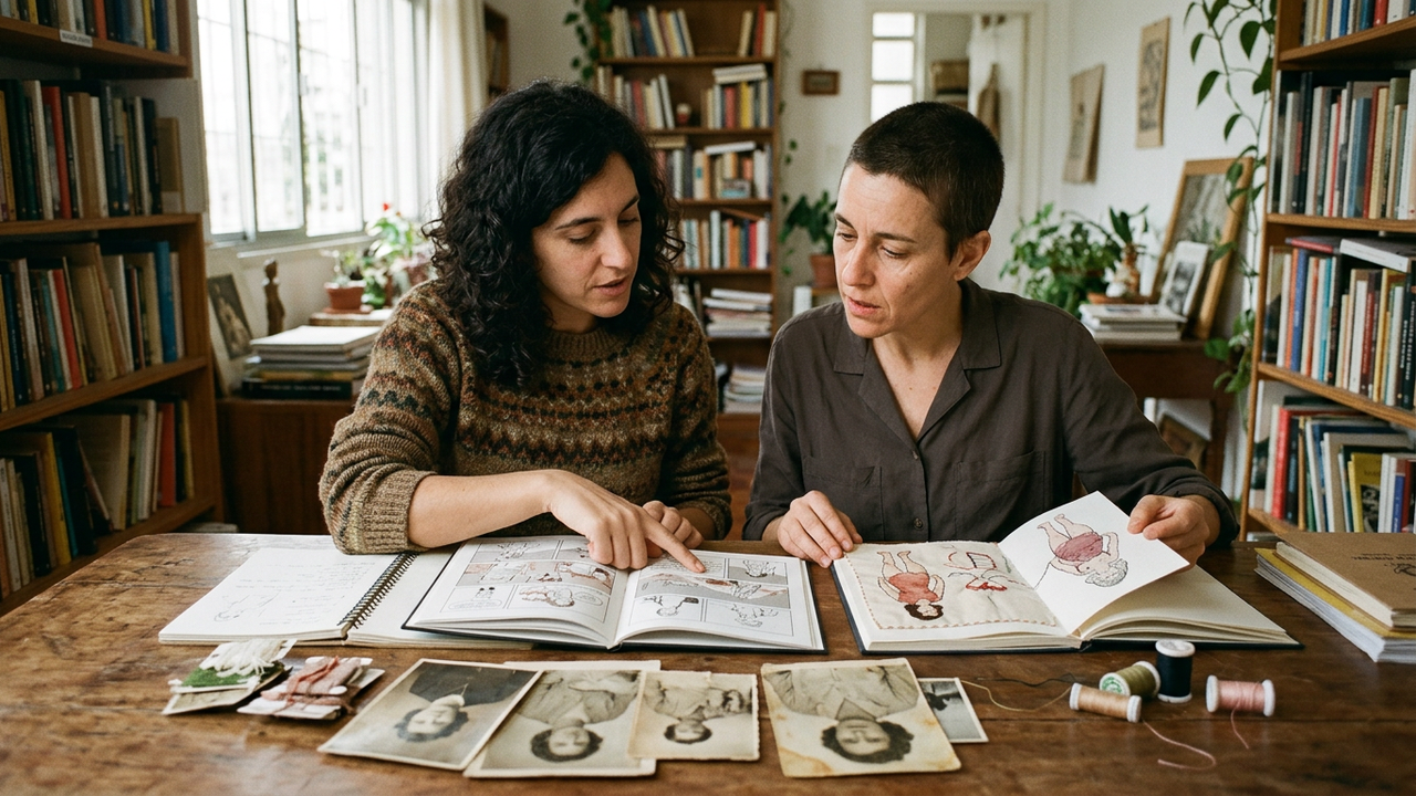 Heranças femininas bordadas em história: Bea Lema e Sole Otero investigam o próprio passado familiar em ‘O corpo de Cristo’ e ‘Naftalina’