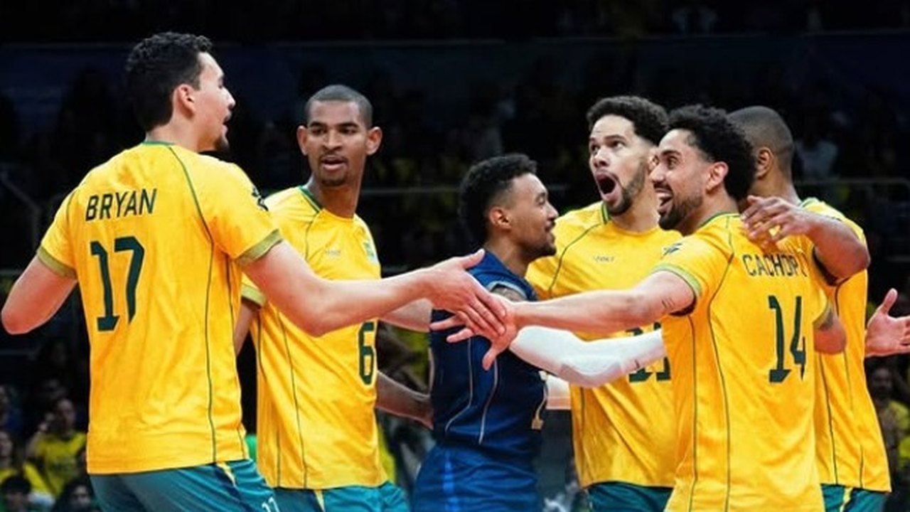 Brasil vence Chile na estreia do Sul-Americano Masculino de Vôlei