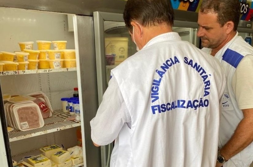 Vigilância Sanitária já apreendeu 35 toneladas de alimentos impróprios para consumo desde 2025