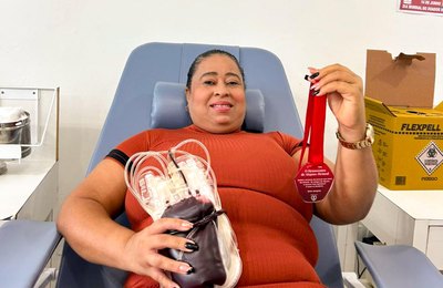 No dia de Santo Antônio, doadores de sangue são recepcionados com lanche junino e música