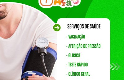 Prefeitura oferece serviços de saúde, cidadania, bem-estar e inclusão social na quinta