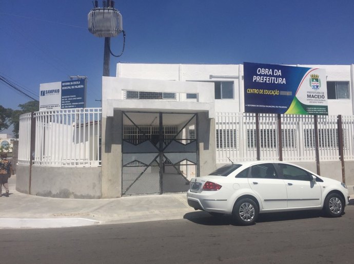 Escola Rui Palmeira será reinaugurada nesta sexta