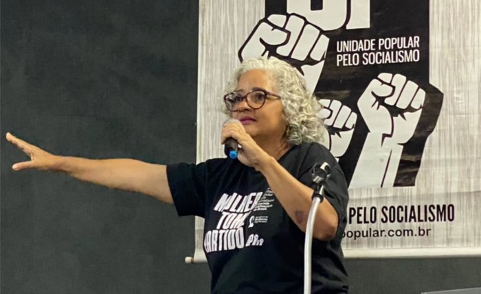 Lenilda Luna, candidata ao governo de Alagoas pela UP