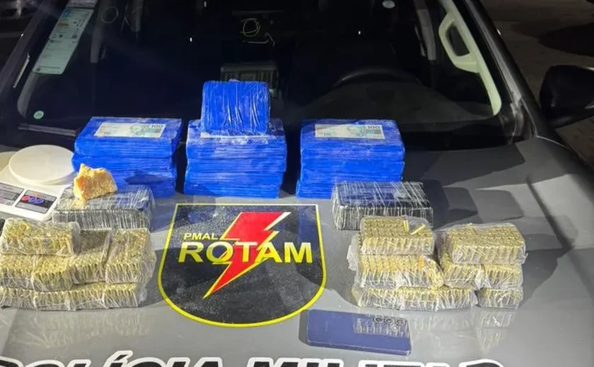 Suspeito de tráfico é preso com 15kg de drogas e mais de mil munições na Levada