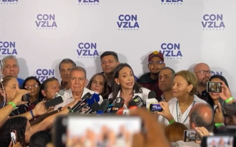 Venezuela: 'Estamos no momento mais crítico', diz María Corina ao pedir fiscalização de urnas
