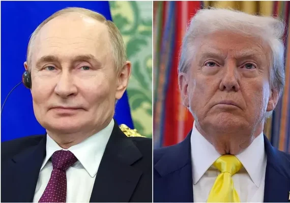 Trump anuncia encontro com Putin no Alasca em 15 de agosto