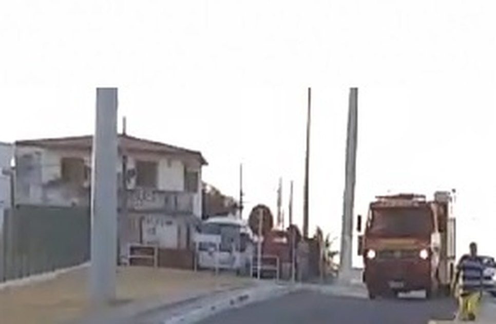 PRINCÍPIO DE INCÊNDIO NO ATACADÃO