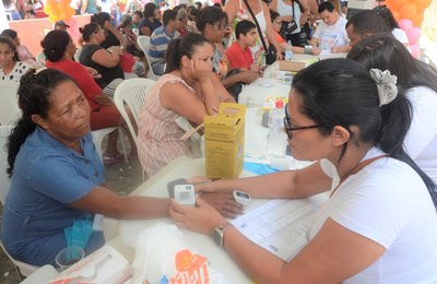 Saúde realiza mais de 8.400 atendimentos na Arena Vida Nova nas Grotas