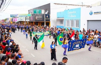 Educação de Arapiraca divulga programação do desfile cívico-militar de 7 de setembro