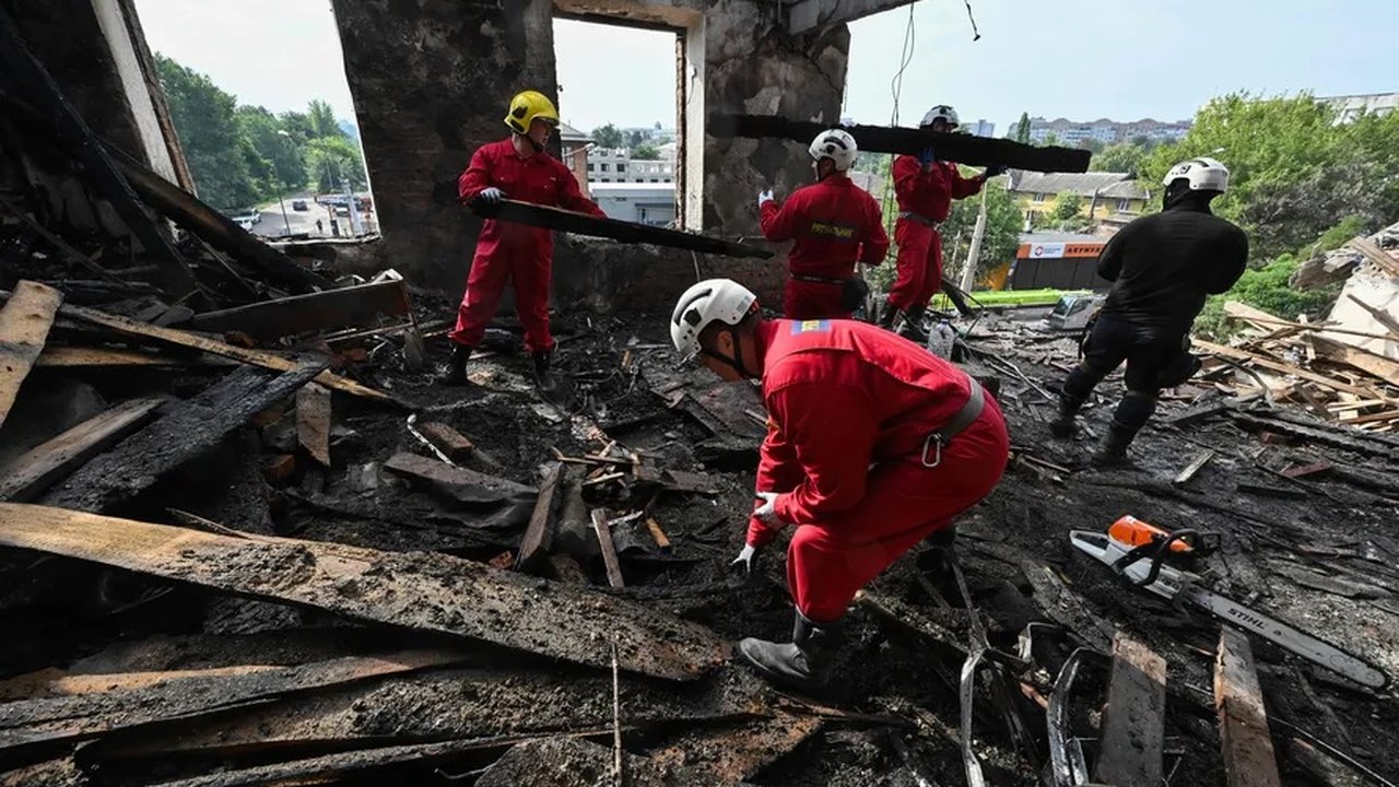 Rússia ataca a região ucraniana de Odessa e a capital Kiev com drones
