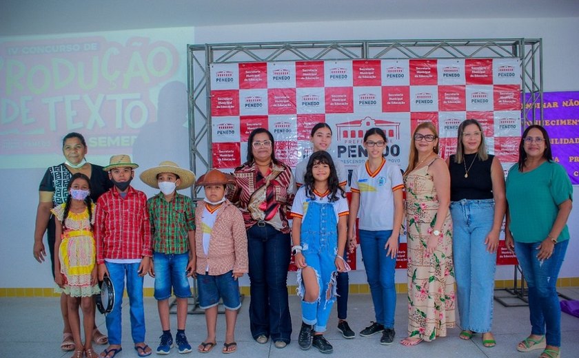 Semed Penedo lança a quarta edição do Concurso de Produção de Textos