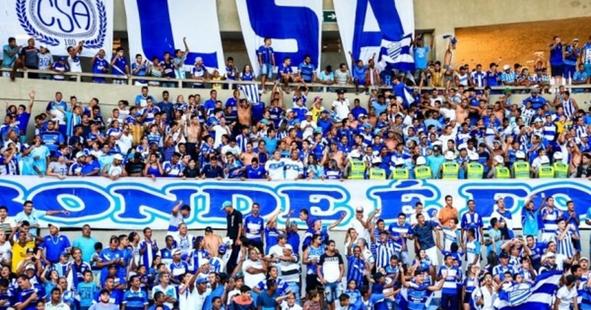 Integrantes de torcida organizada do CSA estão proibidos de comparecer ...