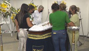 Corpo de João Tarantella será sepultado em Aracaju / Foto: Foto: Reprodução/TV Atalaia