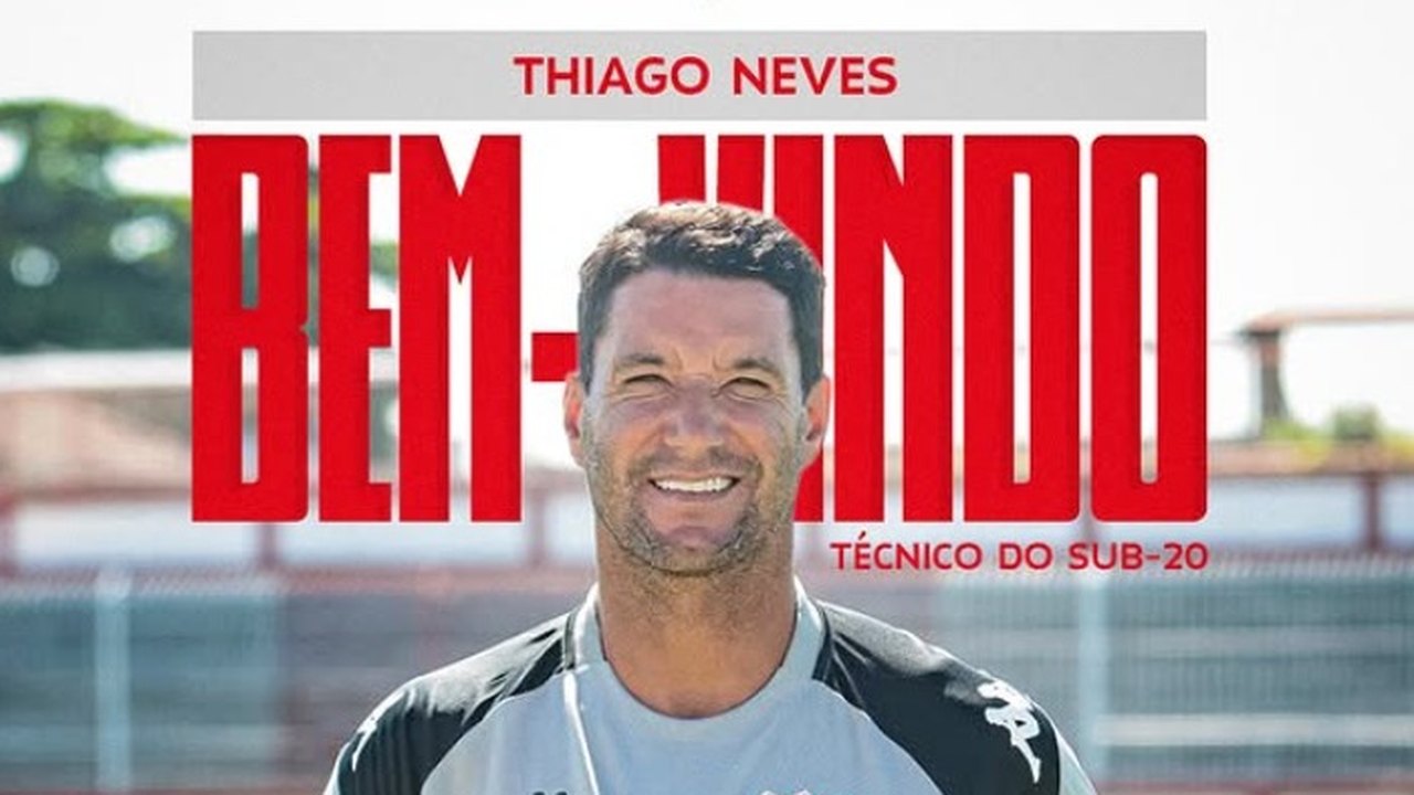 Thiago Neves inicia carreira de técnico na base do Bangu