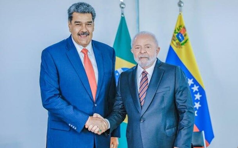 Fonte confirma ligação entre Lula e Maduro na semana passada