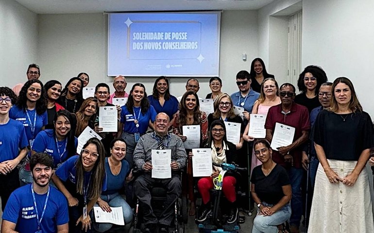 Palmeirense Edmilson Sá é empossado como presidente do Conselho Estadual dos Direitos da Pessoa com Deficiência