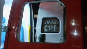 Ambulância é arrombada / Foto: Sindicato dos Condutores de Ambulância