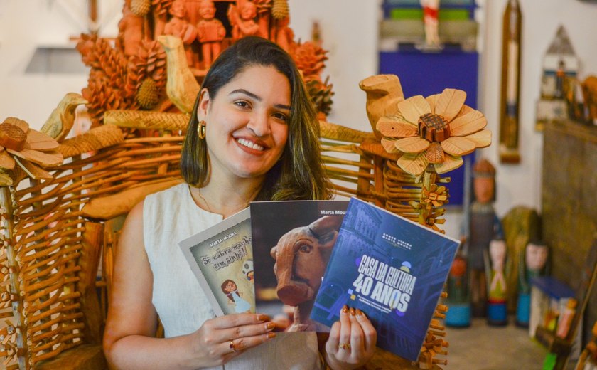 Marta Moura celebra Alagoas e comemora o lançamento do seu terceiro livro