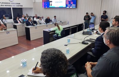 Vereadores discutem LDO com sociedade civil, secretários e técnicos do município