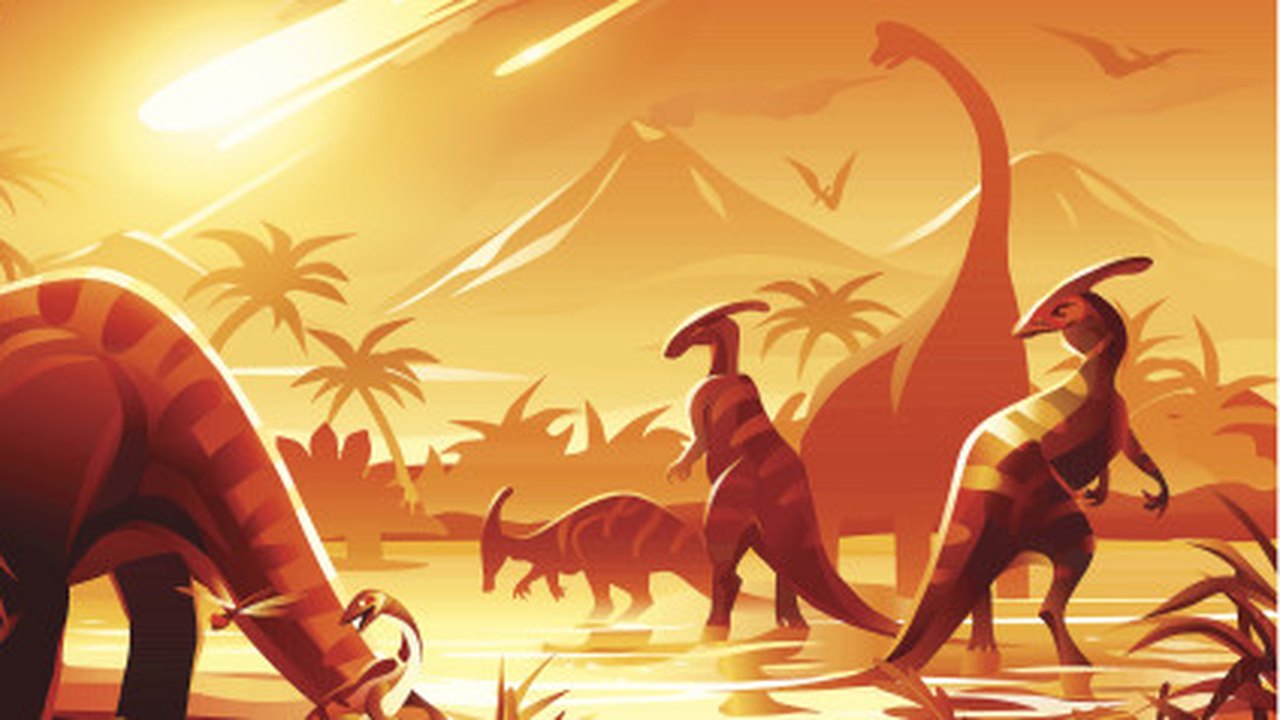O asteróide que matou os dinossauros pode não ter provocado uma tempestade de fogo
