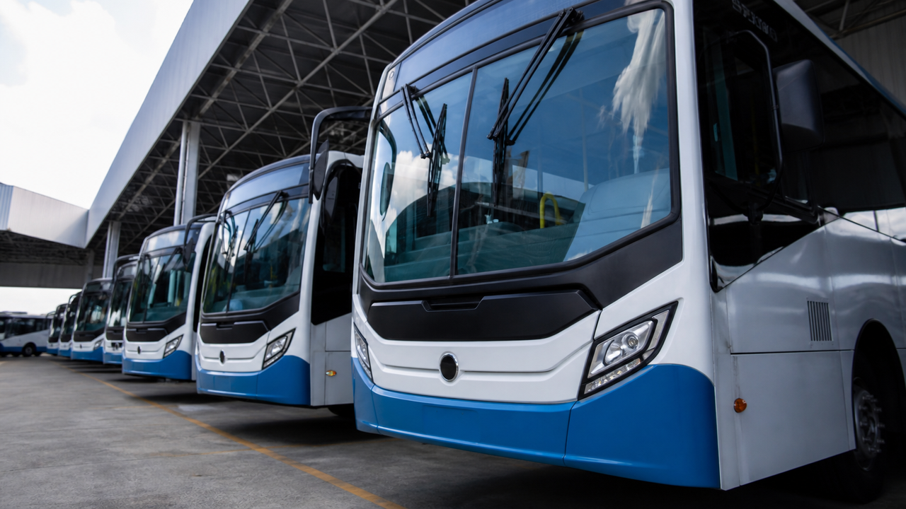 Prefeitura entrega 54 ônibus e inaugura garagem pública do Sistema RIO em Campo Grande