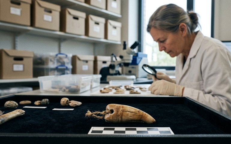 Dente de foca usado como pingente revela redes comerciais na Europa pré-histórica