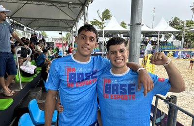 Com apoio do Governo de AL, dupla de São José da Tapera conquista título no Circuito Brasileiro de Vôlei de Praia