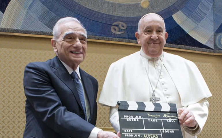 Scorsese vai lançar documentário com conversas que teve com papa Francisco