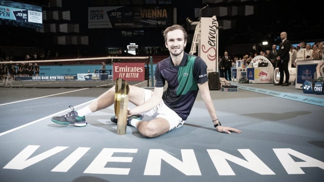 Daniil Medvedev é campeão em Viena; Auger-Aliassime vence na Basileia