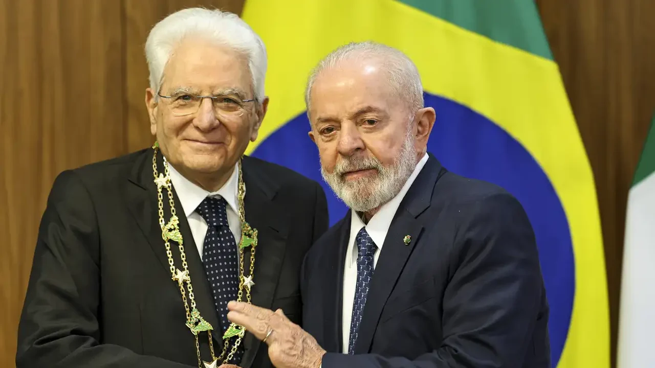 Lula e presidente da Itália falam com a imprensa após reunião bilateral 