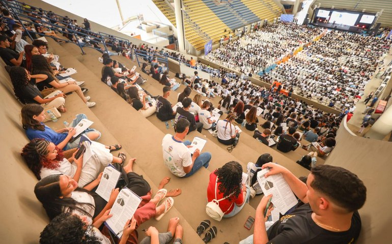 Aulão 'Bora Vencer' mobiliza mais de 2.500 estudantes em Maceió e encerra turnê de sucesso em Alagoas