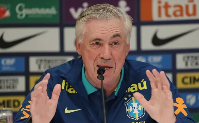 'Tudo perfeito, vamos ver amanhã', diz Ancelotti sobre seleção