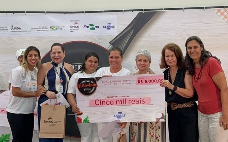 Merendeira da Prefeitura de Penedo vence concurso do Sebrae Alagoas