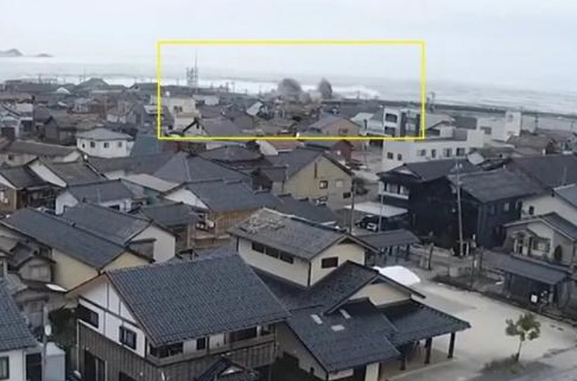 Japão remove alerta de grande tsunami por terremoto