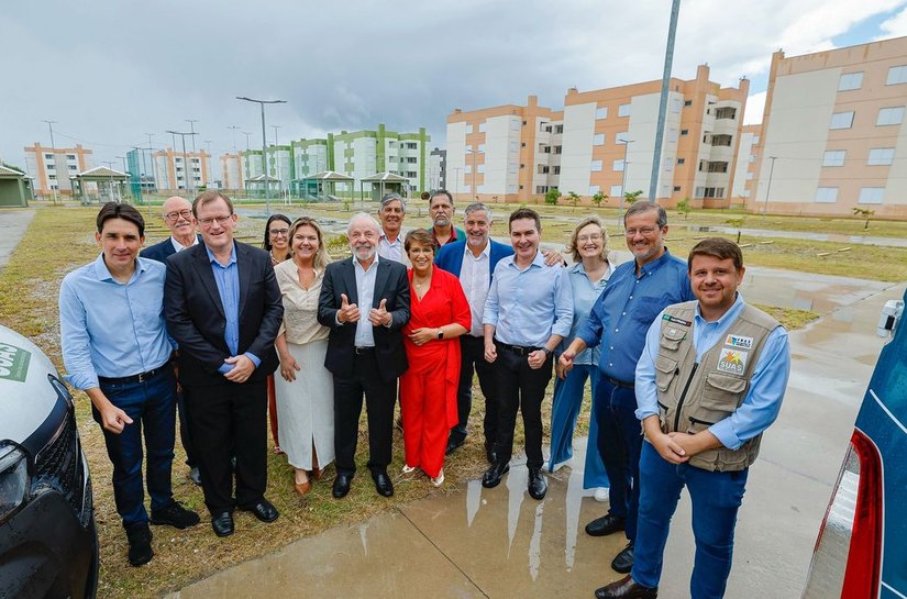 Lula entrega 1.276 unidades do Minha Casa, Minha Vida no RS