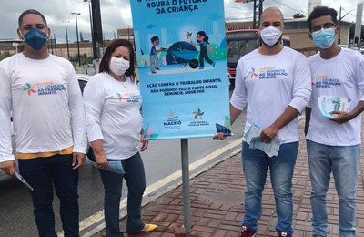 Assistência Social promove ação de combate ao trabalho infantil no Benedito Bentes