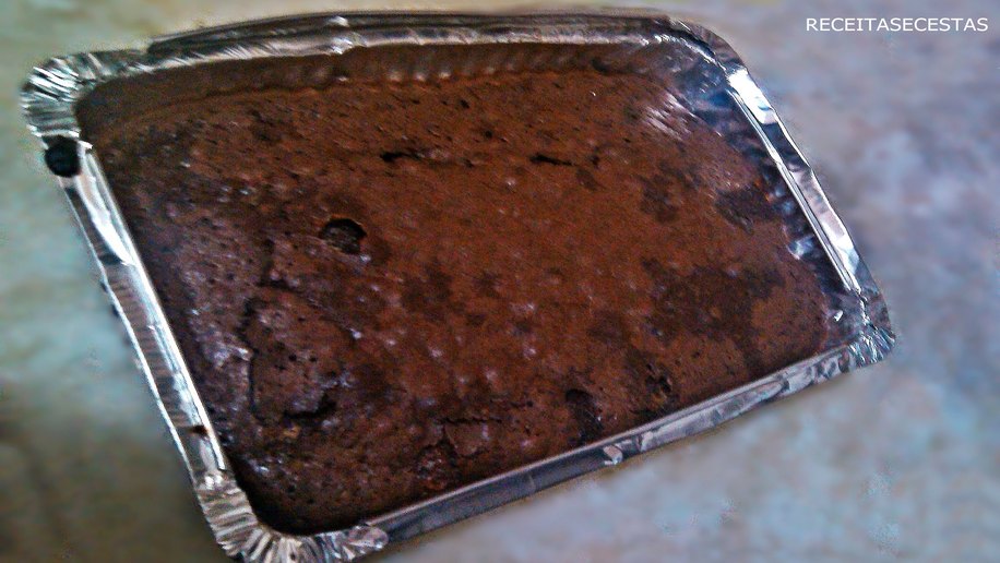 Brownie de chocolate e nozes