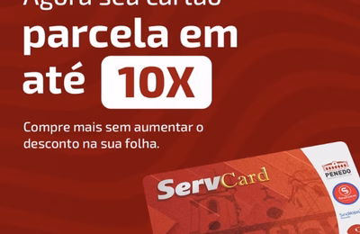 Cartão ServCard amplia benefício para servidores efetivos e fortalece o comércio de Penedo com parcelamento em até 10x