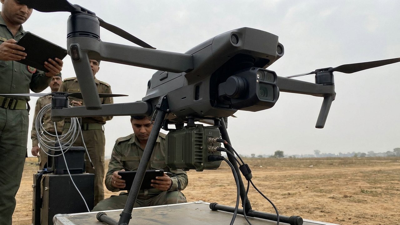 Drones indianos ganham visão sobre-humana com nova tecnologia de IA
