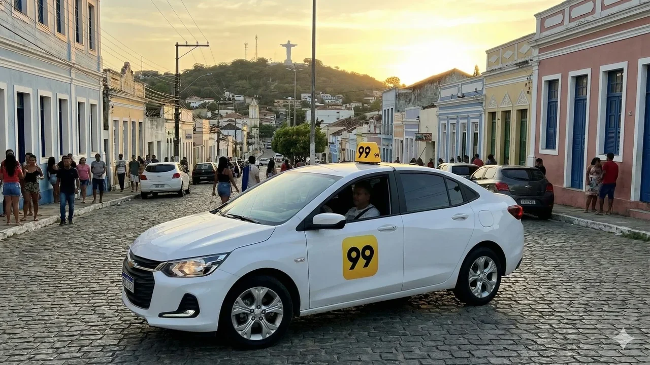 Novidade: Palmeira dos Índios passa a contar com carros pelo aplicativo 99