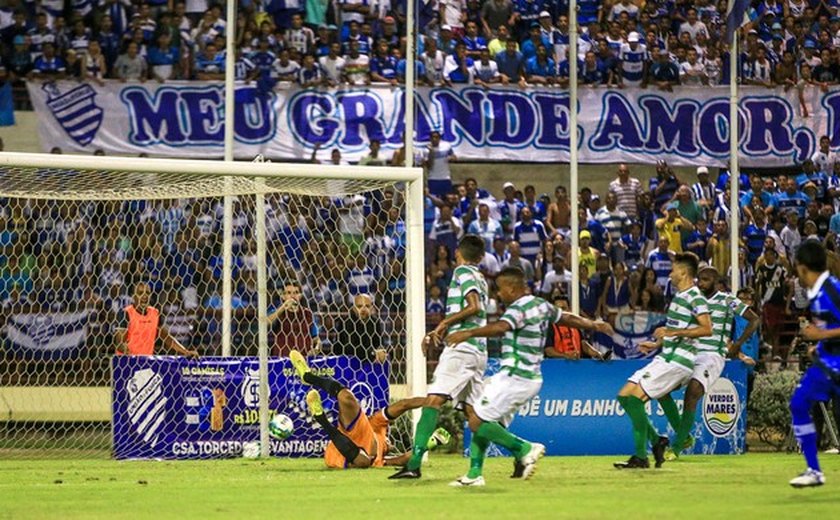 Números: perto do acesso, CSA ainda não perdeu em casa nesta Série D