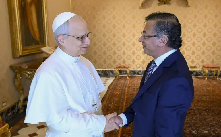 Leão XIV se reúne com líderes de Austrália, Colômbia e Geórgia