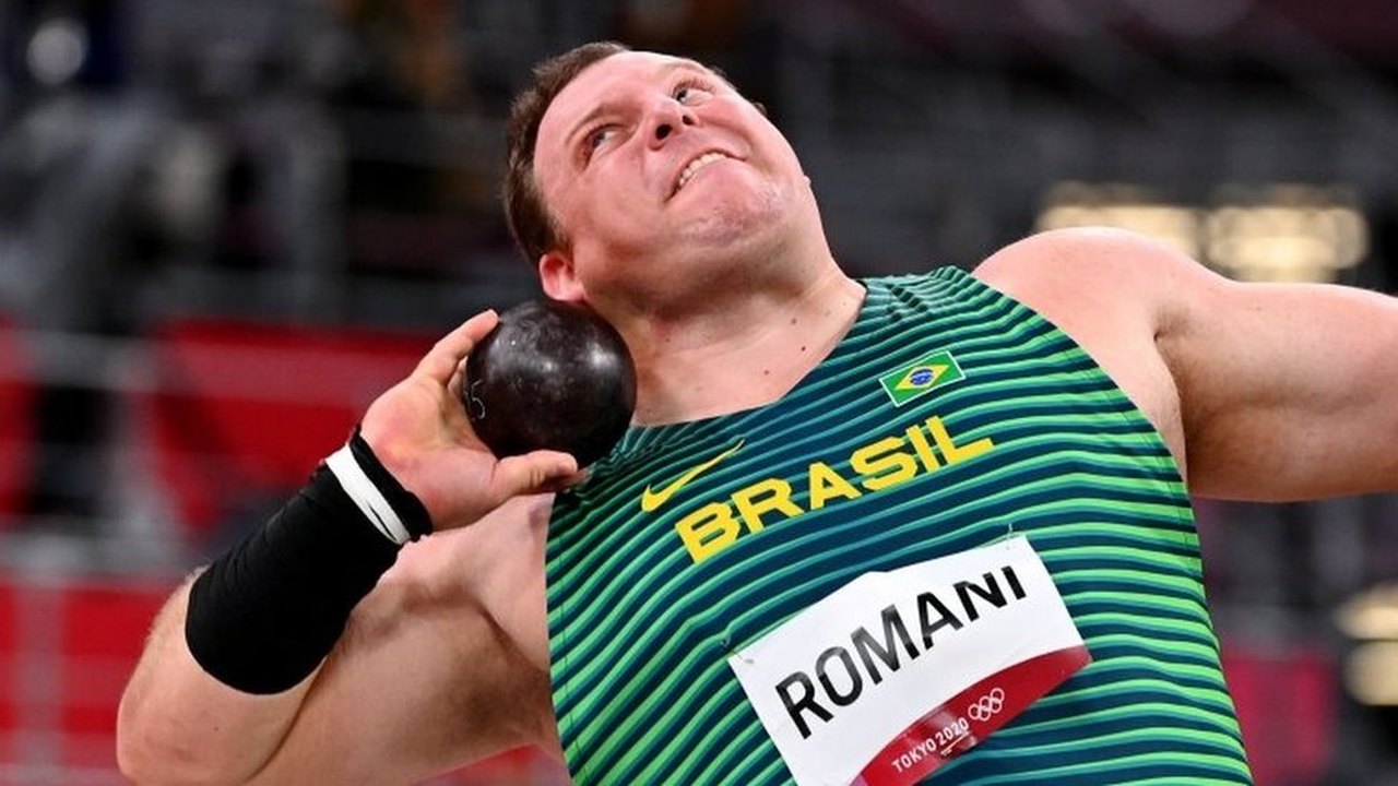 Darlan Romani fica em oitavo lugar no arremeso de peso do Mundial de Atletismo