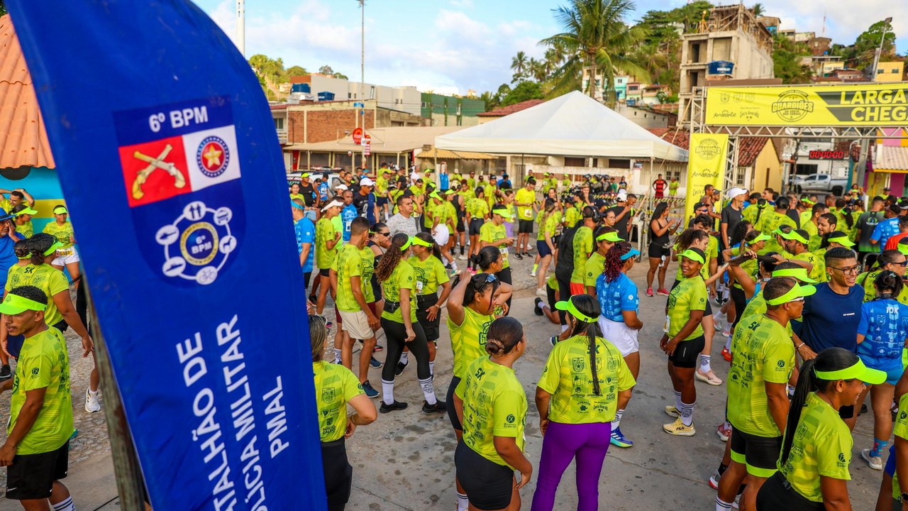 Guardiões da Costa dos Corais: 1ª Corrida do 6º Batalhão da PM reúne mais de 600 atletas em Maragogi