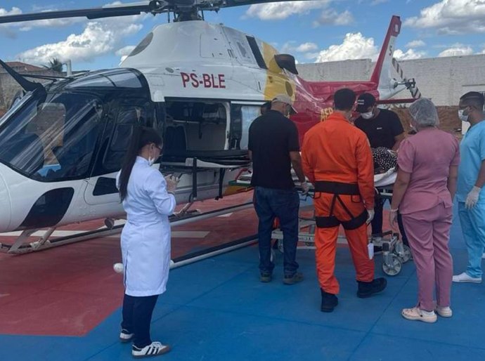 DEA faz o transporte do primeiro paciente regulado para o Hospital Regional de Palmeira dos Índios