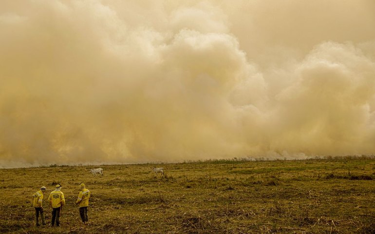Inmet alerta para grande perigo por baixa umidade em 5 estados e no DF