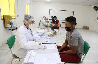 Prefeitura de Marechal higieniza transportes complementares e realiza testes em motoristas e cobradores