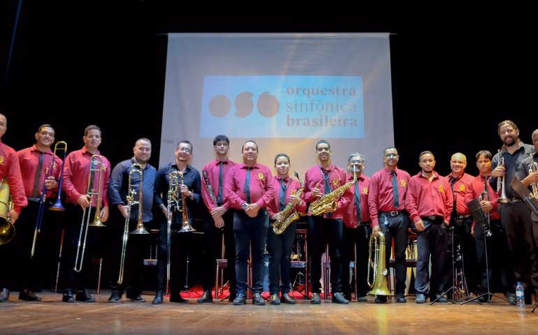 Orquestra Sinfônica Brasileira encerra edição do Programa Conexões Musicais em Penedo com espetáculo