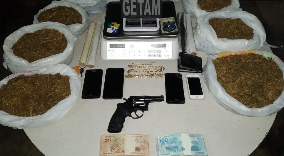 maconha apreendida